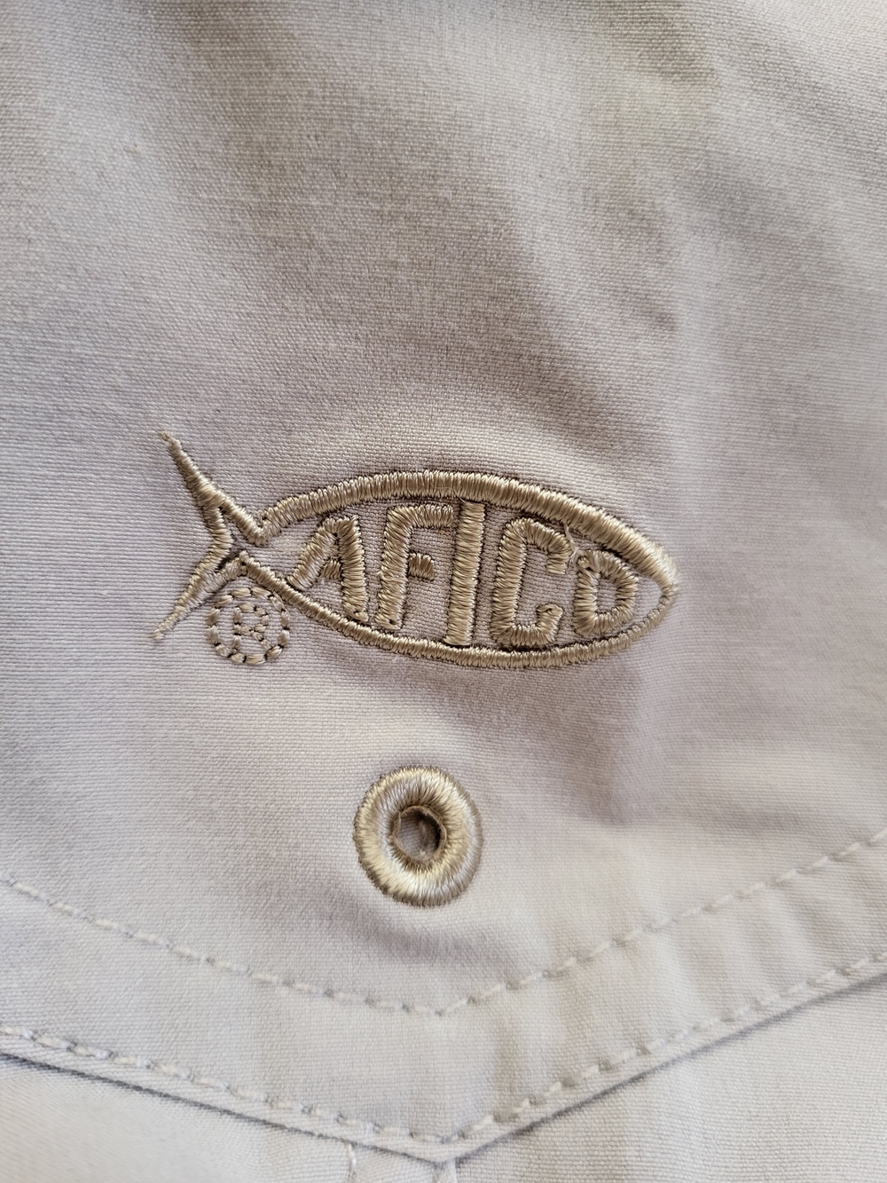 AFTCO Madison Capri Pants Size 8 Ash Fishing Cargo Performance NWT - Picture 5 of 8